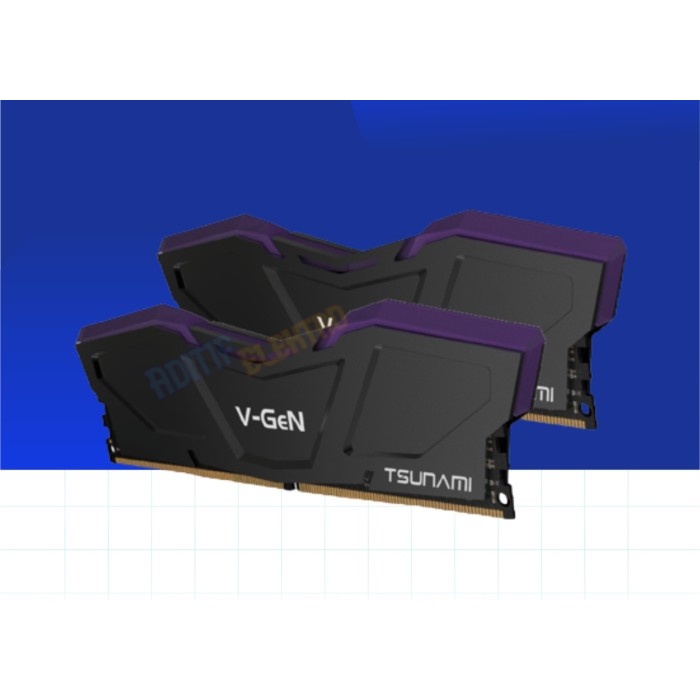 RAM MEMORY VGEN TSUNAMI DDR4 8 GB KIT 3200 MHZ 8GB 2x 4GB 3200Mhz