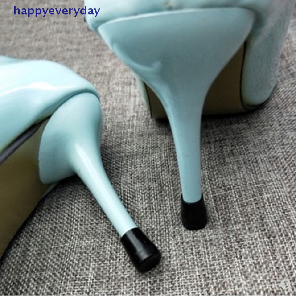 [happy] 2pc Pelindung Tumit Tinggi Non Slip Cover Wanita Sepatu Stopper Stiletto Pesta Pernikahan [ID]