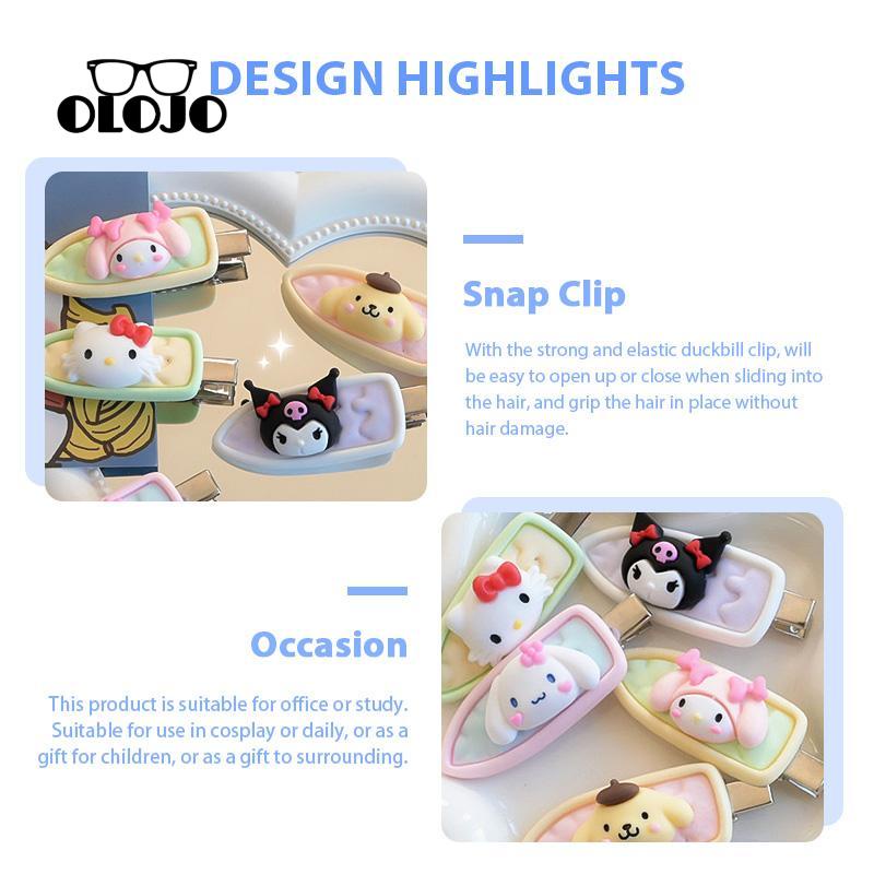 【COD】Jepit Rambut Segitiga Kartun Kitty Kucing Lucu Manis Gadis Sisi Hairpin Hiasan Kepala