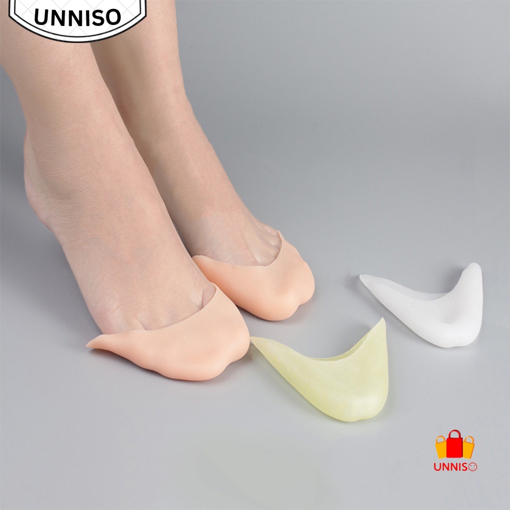 UNNISO - Silicone Pelindung Jari Kaki Depan Anti Lecet  1 pasang