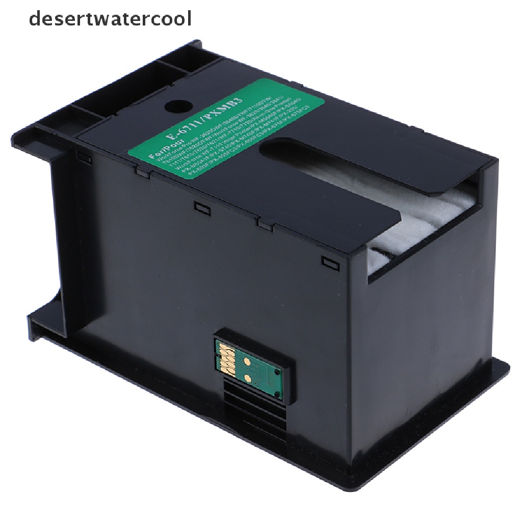 Deid 1PC T6711 L1455 Kotak Perawatan Tinta Untuk epson WF 7610 7620 7720 7110 7210 Martijn