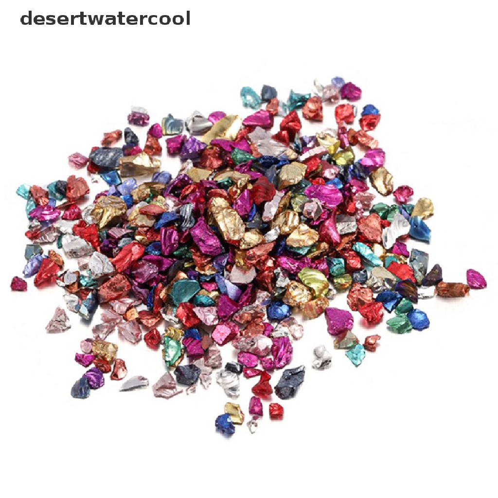 Deid Batu Kaca Pecah Tambalan Resin Kristal UV Epoxy Filler DIY Kerajinan Membuat Martijn