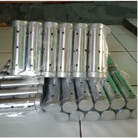 [ Cinicini ]  Cetakan Lontong Aluminium Anti Karat ( 1 Lusin 12pcs )