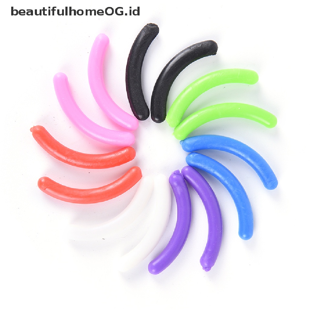 // Lebaran// 15Pcs Refill Bantalan Karet Alat Make Up Pengganti Penjepit Bulu Mata Circle Tool Hot **