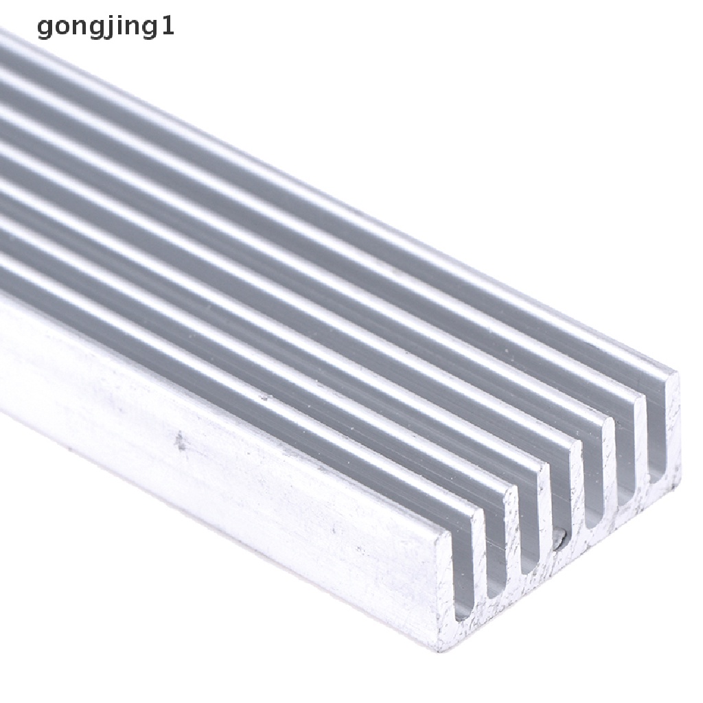 Ggg 100 * 25 * 10mm Aluminium High Power Heatsink Elektronik Radiator ID