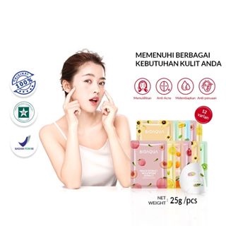BIOAQUA SHEET MASK HYDRATING ESSENCE FACE MASK [BPOM] Masker Wajah Memutihkan Anti-Acne Hyaluronic Acid Hydrating