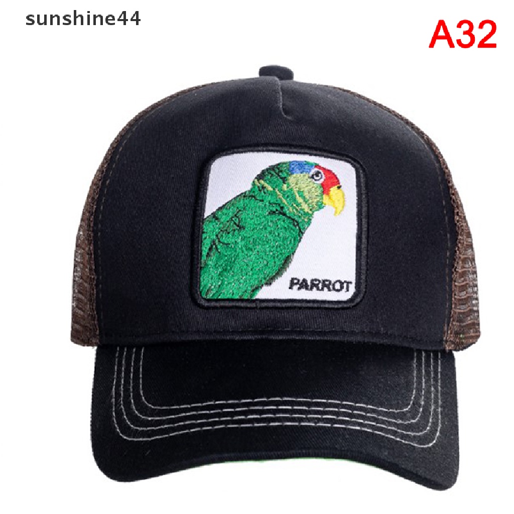 Sunshine Topi Jaring Animal Farm Trucker Topi Baseball Topi Ayah Topi Snapback ID