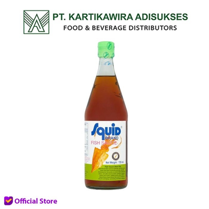 

Squid Brand Fish Sauce 725 ml
