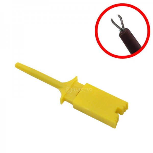 Test Clip Klip Hook Connector  IC single Probe Jepit Per Pcs