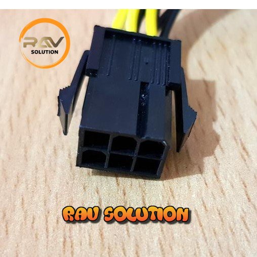 KABEL POWER VGA / ADAPTER 6 PIN TO 8 PIN / 6 KE 8PIN PCIE / PCI-E  VN 4