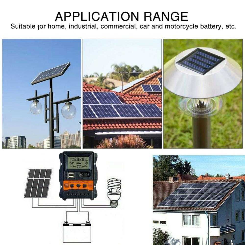 Aubess Solar Charge Controller LCD PWM Battery Regulator 12V/24V 30A - K-1688 ( Al-Yusi )