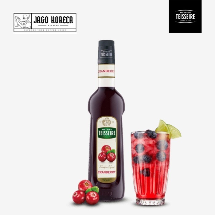 

TEISSEIRE Sirup Cranberry - Sirup Rasa 700 ml