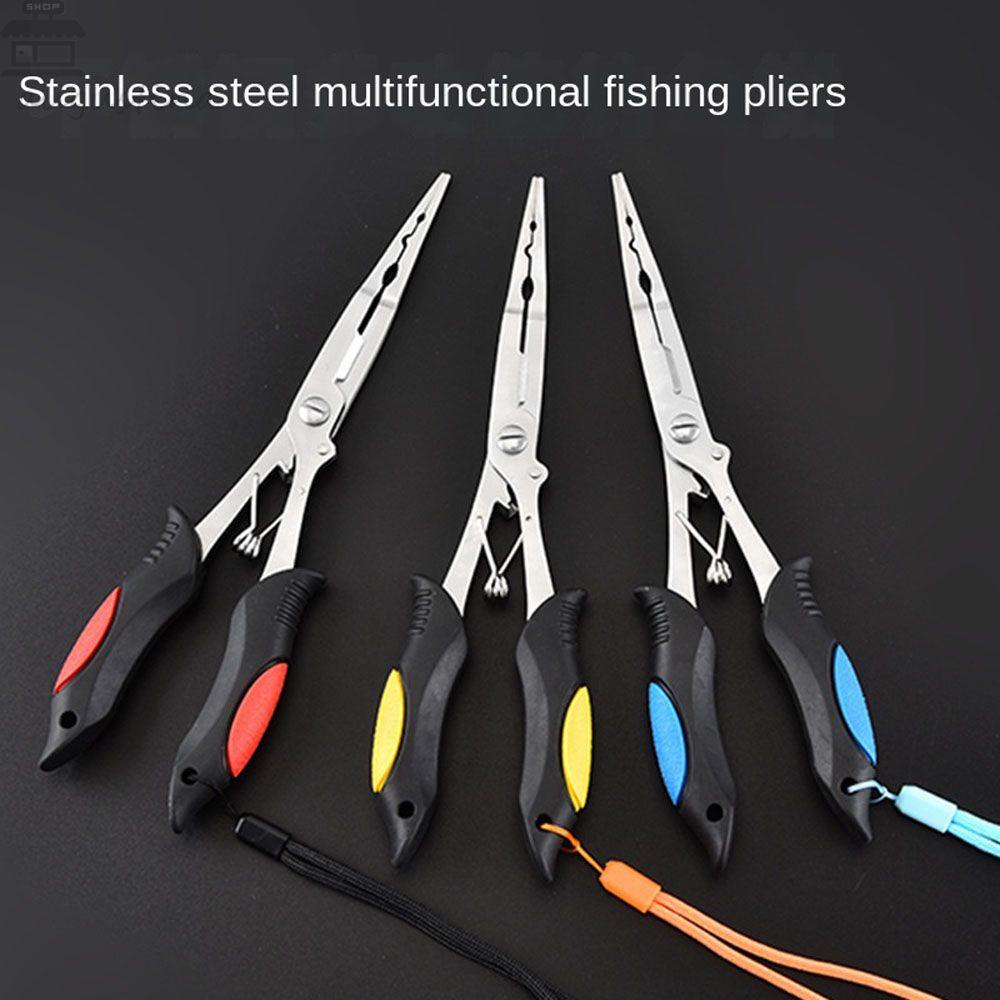 Alat Tang Split Ring Tang Pemotong Pancing Agustina Multifungsi Hook Remover