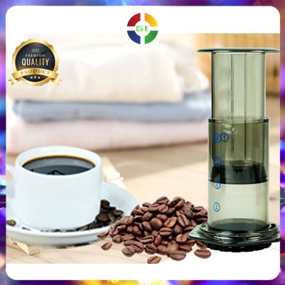 Alat Pembuat Kopi Portable Coffee Maker Brown