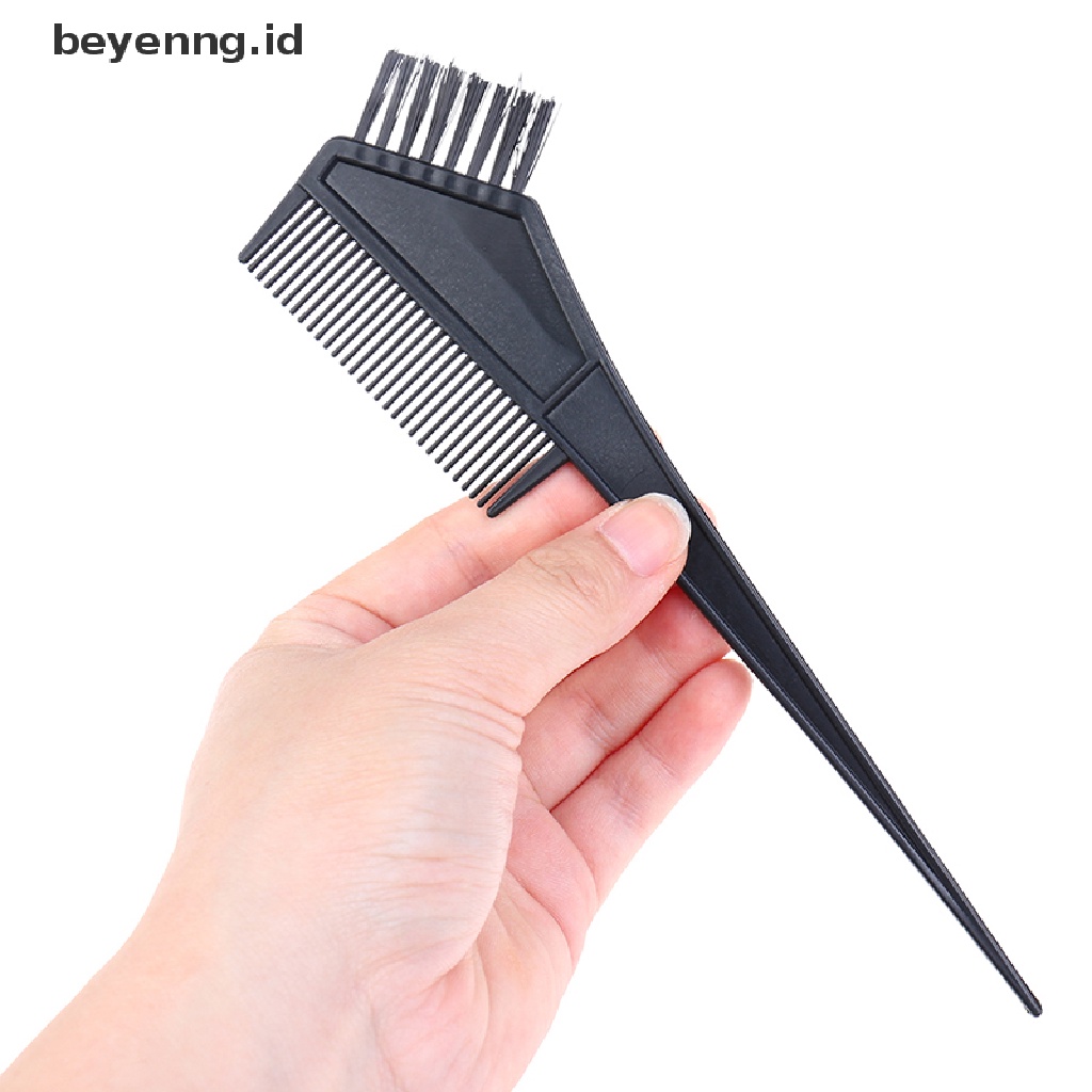 Beyen 10Pcs Sikat Pewarna Rambut Plastik Sisir Barber Salon Tint Hairdressing Tool ID