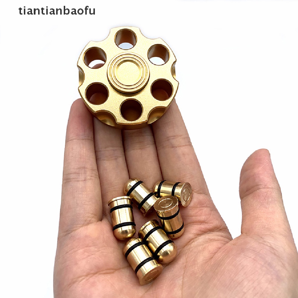 [tiantianbaofu] Relax Spinner High Quality Spinner Metal Ujung Jari Gyro Removable Metal Boutique