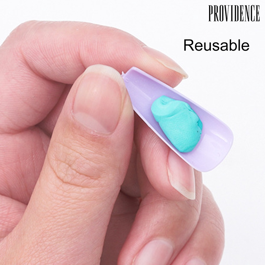 Providence Nail Art Clay 96kisi Bagus Lengket Fleksibel Reusable Removable Lem Perekat Kuku Clay Sticky Tack Dempul Nail Salon Supply