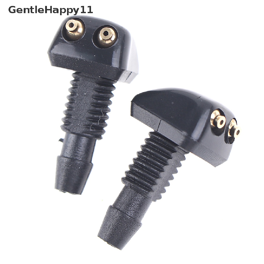 Gentlehappy 2x Universal Front Windshield Washer Wiper Nozzle er Outlet Spout Air id