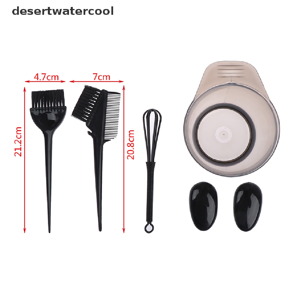 Deid Set Mangkok Kuas Warna Pewarna Rambut Dengan Tutup Telinga Mixer Pewarna Hairstyle Accessorie Martijn