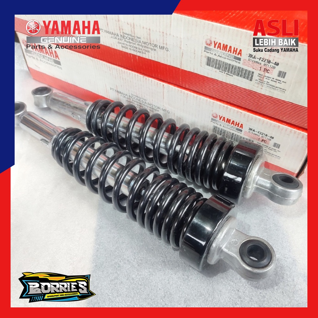 Shockbreaker Skok Belakang Hitam Yamaha RX King 3KA-F2210-40 SEPASANG