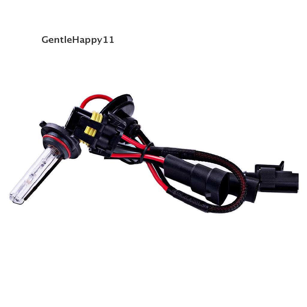 Gentlehappy 2pcs hid bixenon xenon kit bulb 35w 4300k 6000k H1 H7 9005 styling Lampu Mobil id