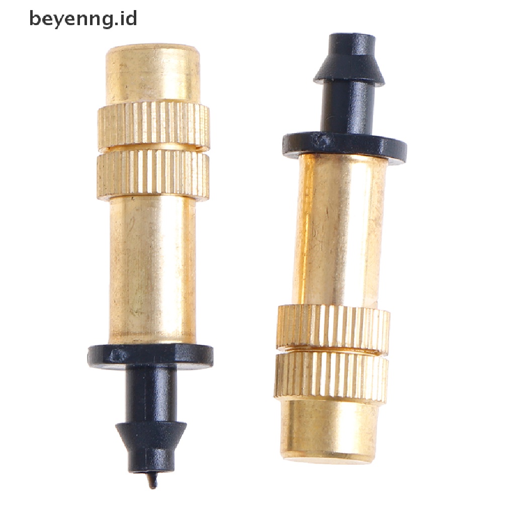 Beyen 2pcs barb nozzle Tunggal Bahan Tembaga Dapat Disesuaikan Untuk ID Rumah Kaca