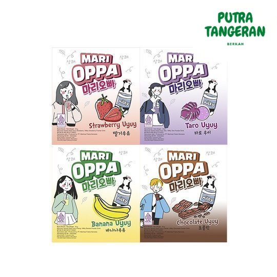 

MARIOPPA - Mari oppa 1 Renceng SUSU KOREA ENAK RENTENG 15 PCS