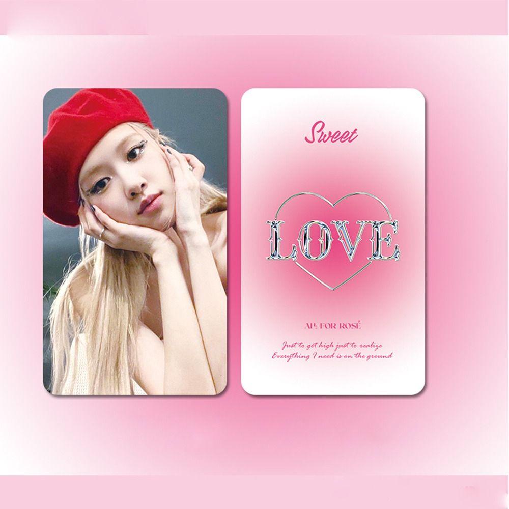 Lanfy Blackpink Postcards Fans Asrama Jisoo Korea Cetak Foto HD Lisa Cewek Grup Kartu Blackpink