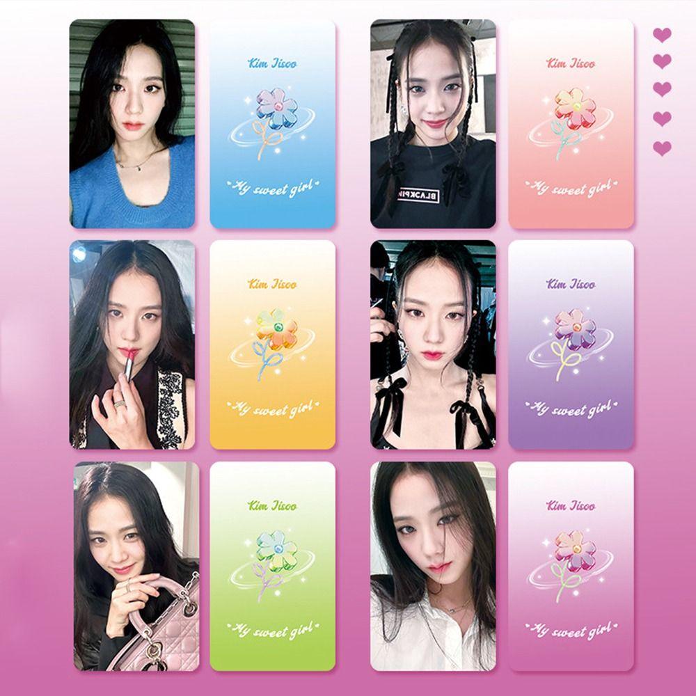 Mxbeauty Blackpink Postcards Fans Fashion Jisoo Asrama Kamar Tidur HD Cetak Foto Cewek Grup Kartu Blackpink