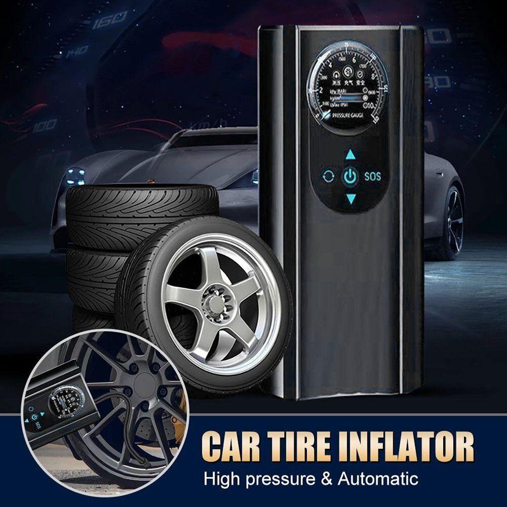 POPULAR Pompa Inflator Mobil Portable Auto LCD Display Tire Inflator