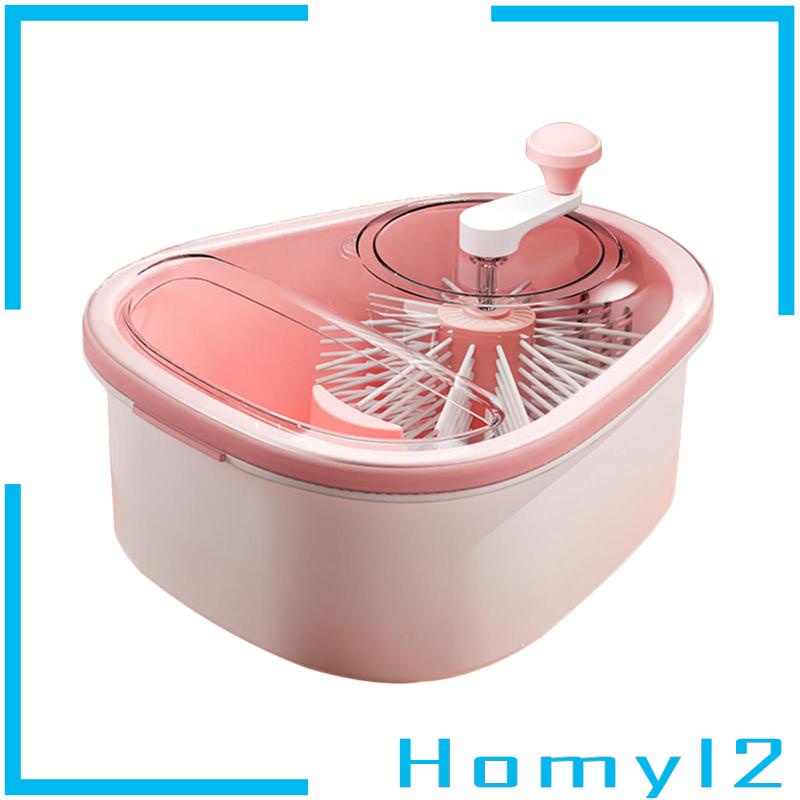 [HOMYL2] Drain Basket Self Draining Alas Anti Slip Pencuci Buah Untuk Sayuran Buah