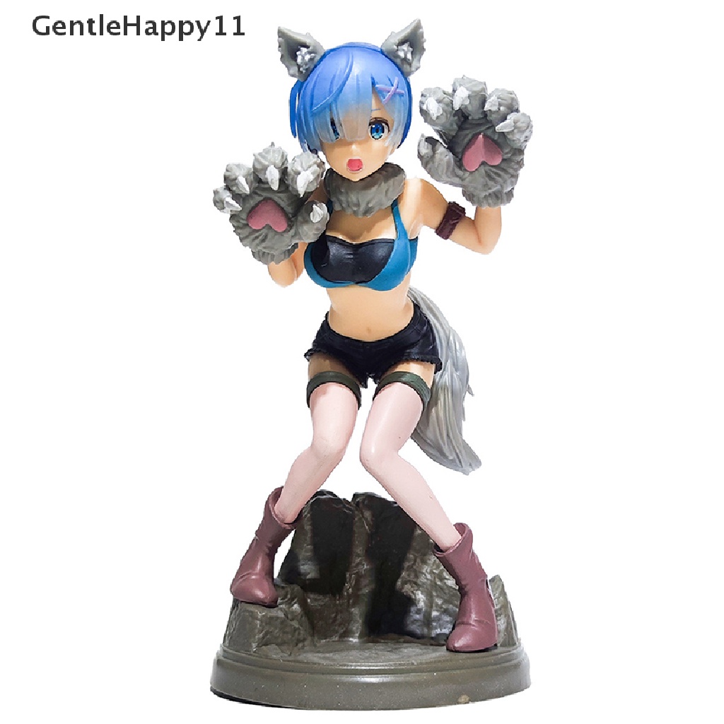 Gentlehappy Anime Re: Life In A Different World From Zero Rem Figure Bunny Girl Figure Mainan id