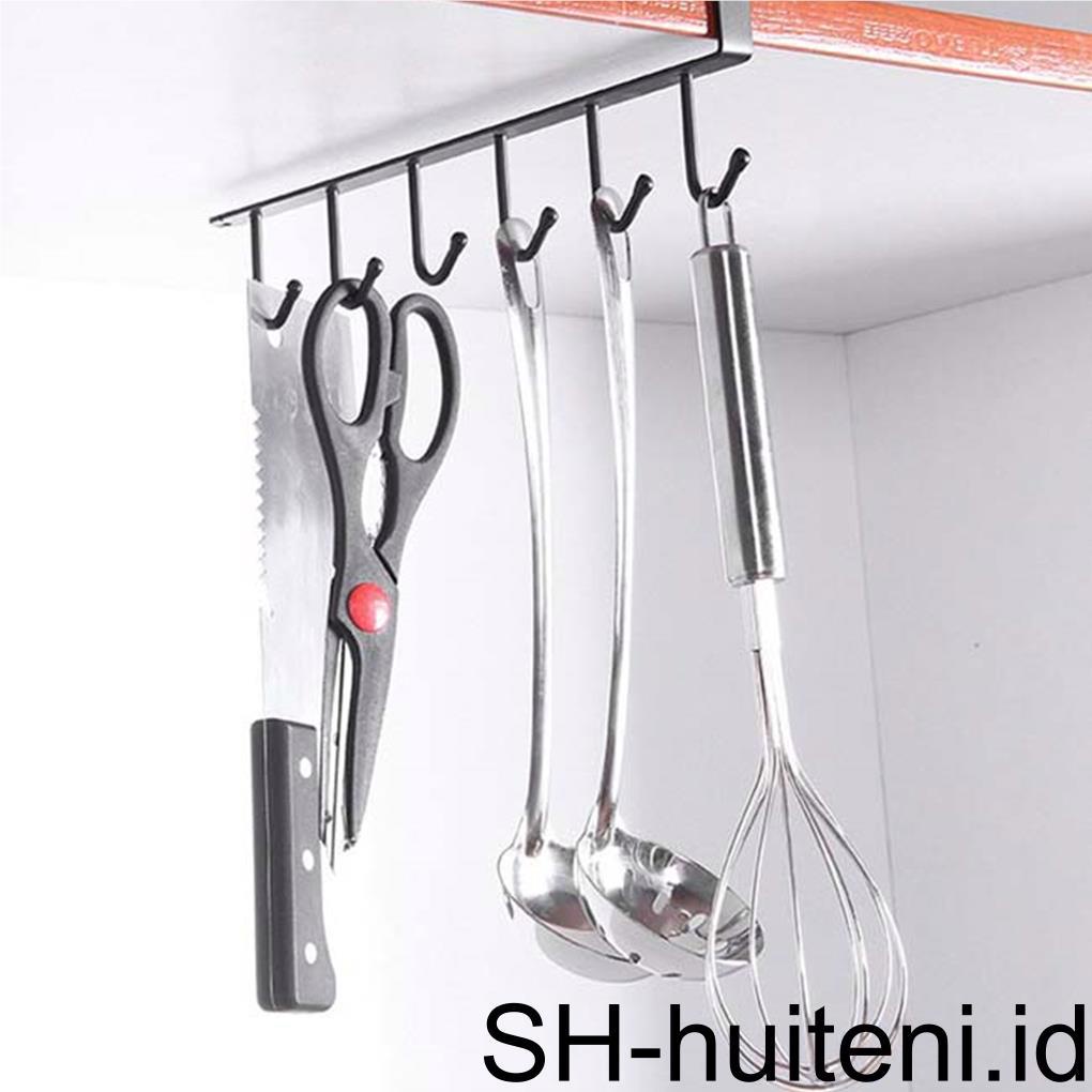 Papan Cangkir Gantungan Hook Lemari Gelas Mug Holder Rak Organizer Rumah Dapur