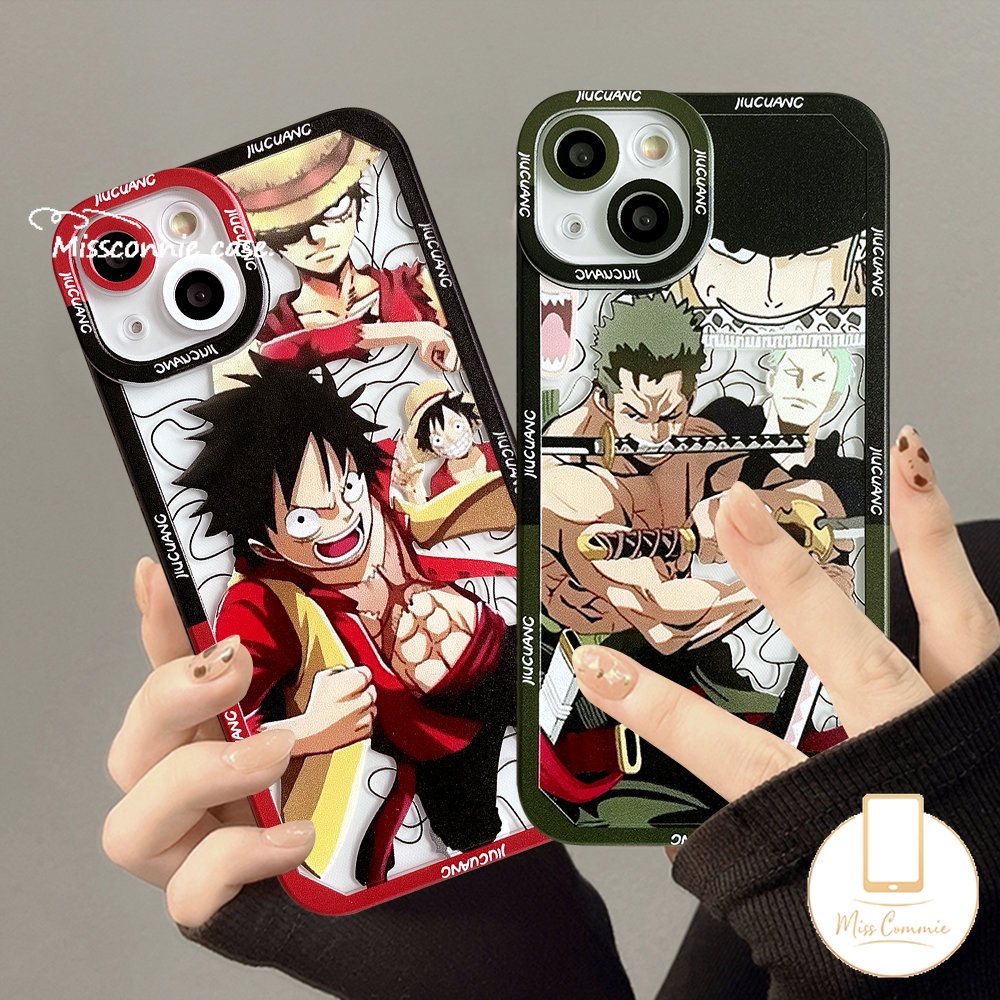 Casing Anime One Piece Infinix Hot8 11s 12i 2010s Nfc 10 Lite 20s Hot 11s 11 9 10 12 Main 12pro Smart 6 4 5plus Note 11 10 12 Pro 12 2023 Kartun Tampan Zoro Luffy Tpu Cove Lembut