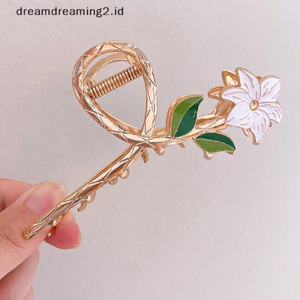 (dream) Lily Jepit Rambut Hair Claw Barrette Crab Hair Pin Hiasan Kepala Aksesoris Rambut//