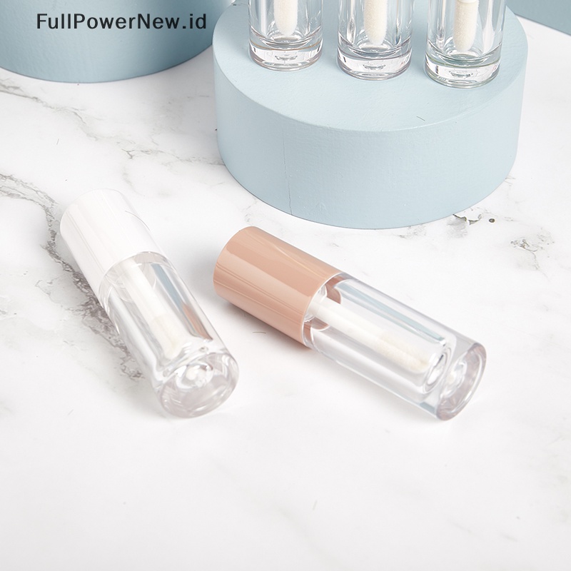 Power Empty 6ml Wadah Lip Gloss Kuas Besar Lip Blam Tabung Lip Glaze Cosmetic Tube ID