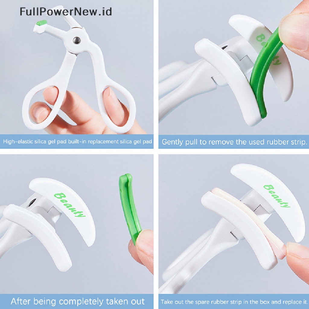 Power Portable Makeup Brush Mata Eyelash Maskara Curler Aplikator Guard Klip Kosmetik ID