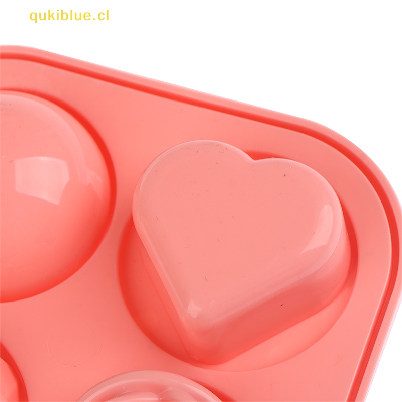 Qukiblue 1Pc 4kisi Rose Ice Cube Tray Dengan Tutup Ice Ball Cetakan Ice Maker DIY Kotak Es cl