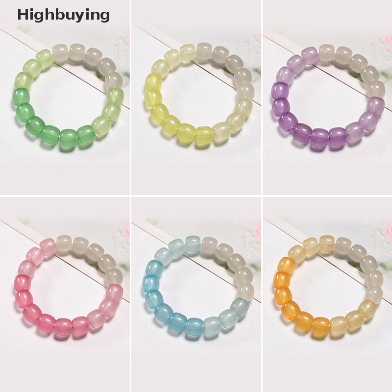 Hbid Akar Bodhi Gradasi Luminescent Gaya Tua Tangan Untai Piringan Jari Pembungkus Soft Barel Manik Aksara Putar Manik Budha Manik Pengajian Hand Strand Glory