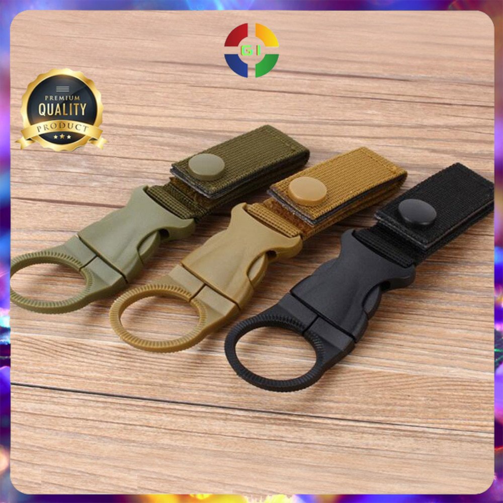 Strap Botol Air Minum Mineral Army Green