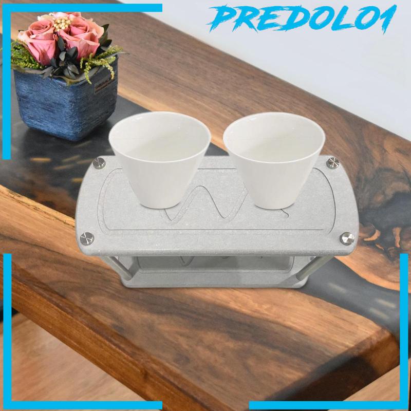 [Predolo1] Cups Organizer Diatom Mud Cup and Mug Coaster Untuk Wastafel Ruang Tamu Kamar Mandi