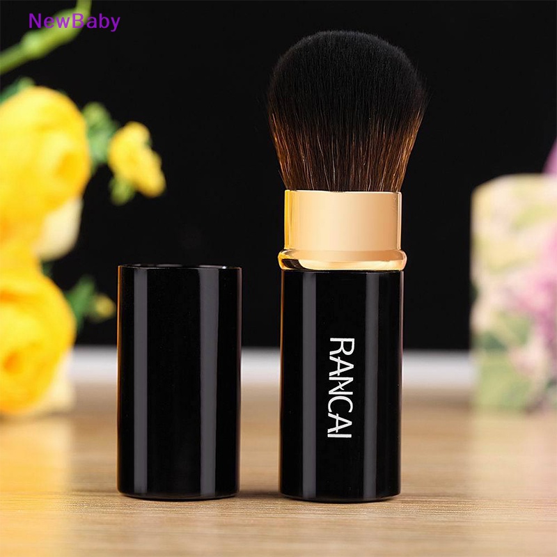 Newbaby 1pc Sikat Makeup Ditarik Foundation Blending Face Brush Alat Kosmetik ID
