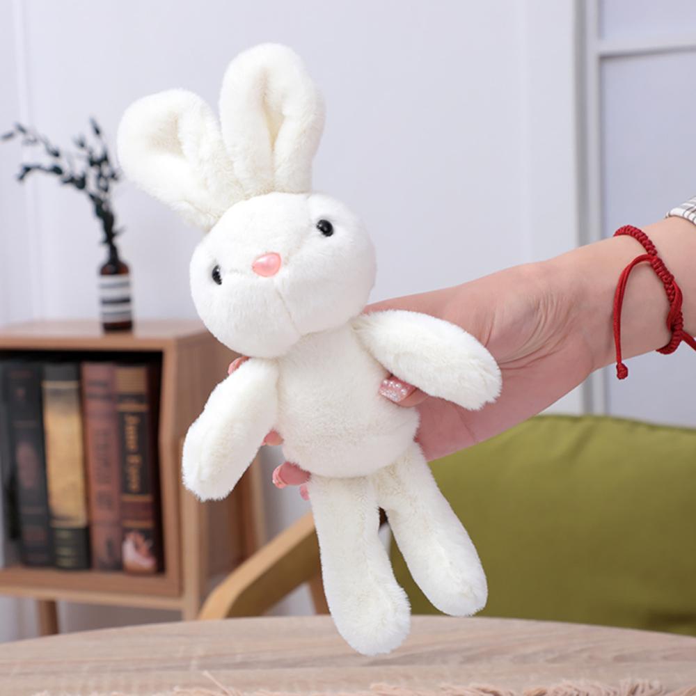 Timekey 25 cm Kelinci Lucu Mainan Mewah Boneka Lembut Bunny Doll Mainan Tidur Anak Perempuan Anak Bayi Plush Animal Mainan Ulang Tahun K7R1