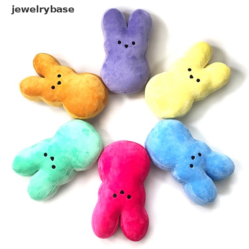 [jewelrybase] Rabbit Plush Stuffed Doll Peeps Bunny Tahun Kelinci2023Boneka Dekor Mainan Butik