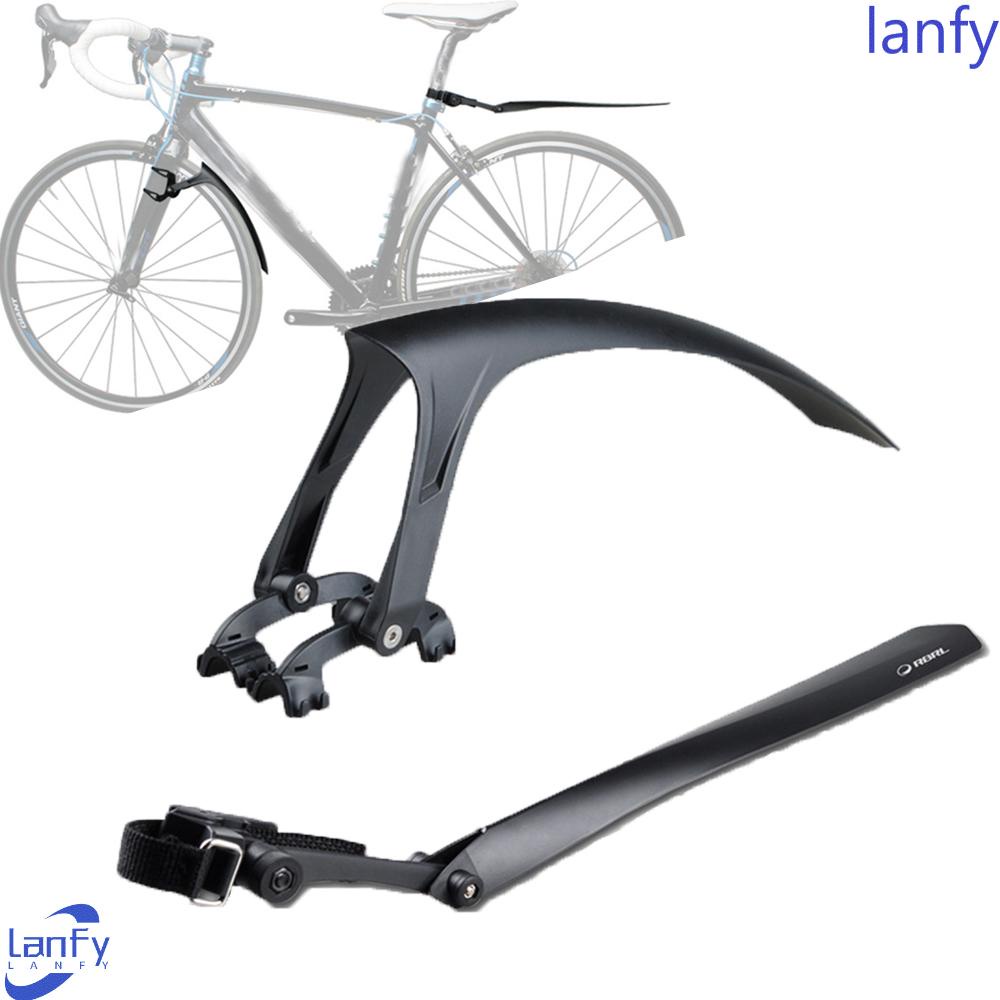 Lanfy Mudguard ABS Tahan Lama Quick Release Depan Belakang MTB Cycling Accessories Spakbors