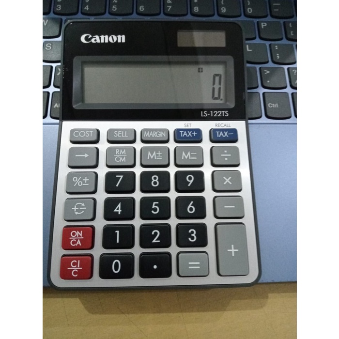 

KALKULATOR CANON 12 DIGIT MINI DEKSTOP LS-122TS