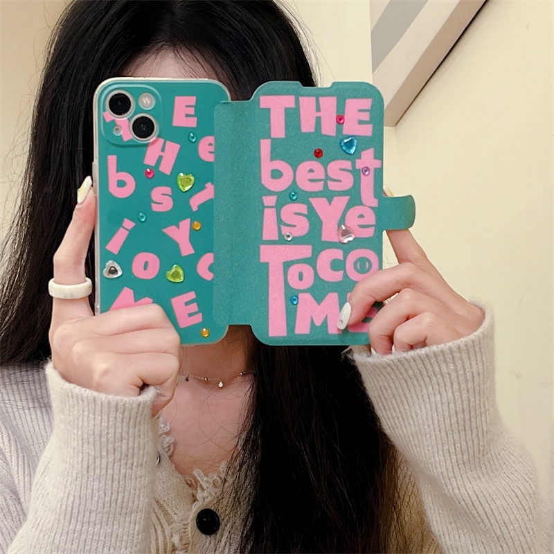 IPHONE Full Pelindung Flip Leather Cover Yang Dapat Ditutupi Casing Ponsel Iphone14 13 12 11 Pro Max Shockproof Case Cover