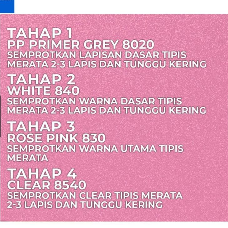 SOLID COLOURS DITON Spray Paint Acrylic Lacquer Paint Pilox Pilok Cat Semprot - 830 ROSE PINK / MERAH MUDA / PINK ROSE (300cc / 300ml)