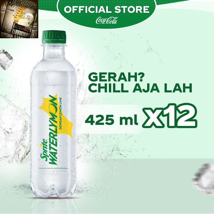 

Sprite Waterlymon 425mL x 12pcs