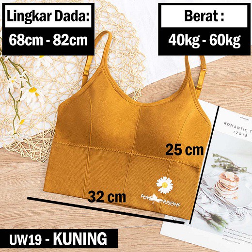 Bra Slimming Seamless Sports Bra Olahraga Premium